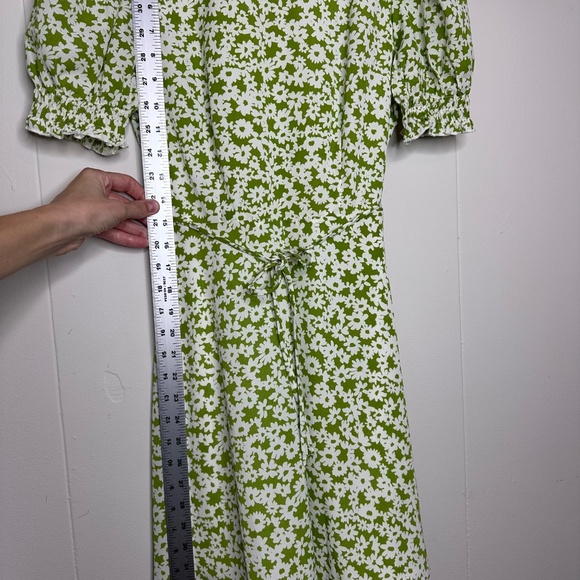 NWT Forever 21 Cute Summer dress, Size XS-S floral green - Picture 12 of 16
